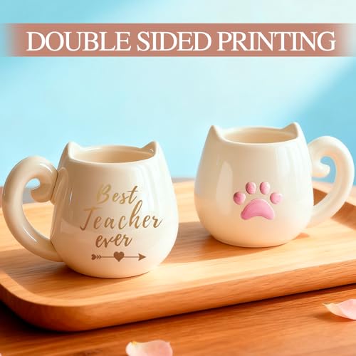 50% Off Best Teacher Ever Gift Set with Mug & Necklace