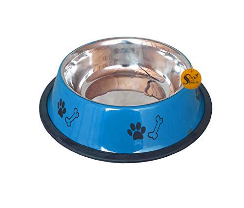 See full amazon price history chart for Sage Square Dog Stainless Steel Bowl with Anti Skid/Slip Rubber Base for Food and Water with Squeaky Pet Toy for Pets, Dogs, Puppy, Cat, Kittens (450ml) (Random) Sage Square Dog Stainless Steel Bowl with Anti Skid/Slip Rubber Base for Food and Water with Squeaky Pet Toy for Pets, Dogs, Puppy, Cat, Kittens (450ml) (Random) (B07WMRB8ND) Amazon Price History, Amazon Price Tracker
