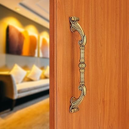SAVS Dhanush Door Handles for Main Door|Handle Set | Wooden & Glass Door Handle | Door Handle (12 inches, Pack of 1, Brass Antique Finish) (12 INCH, Brass Antique Finish) (B0CKHY4DDB) Amazon Price History, Amazon Price Tracker