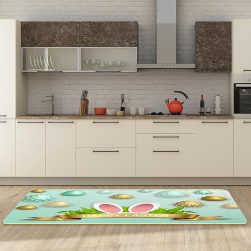 2 alfombrillas de cocina antideslizantes lavables absorbentes 3
