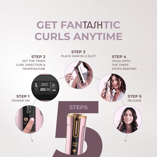 Tash Hair Twirl Cordless Automatic Hair Curler - Image 3 of 5