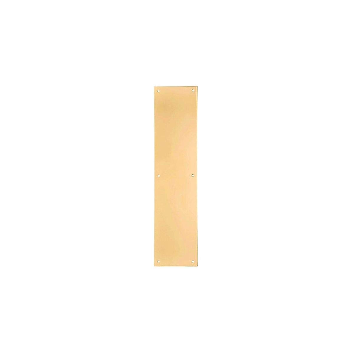 Taymor Push Plate Polished Brass