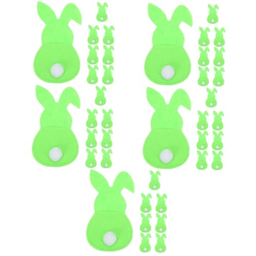 DECHOUS 40pezzi Sacchetti Portaposate Non Design Per Decorazioni Pasquale e Conservazione