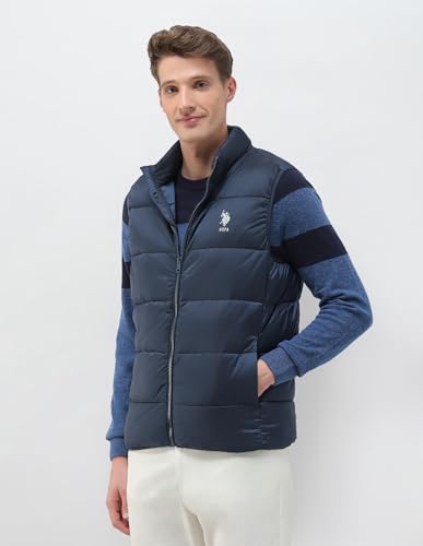 Image of U.S.Polo Association Men's Regular Fit Packable Puffer Jacket