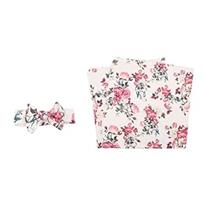 HAPINARY 1 Set/2 Stks Haarband Wrap Hoofdbanden Voor Peuters Peuter Slaapzak Pasgeboren Hoofdband Baby Dekens Pasgeboren Inbakeren Deken Nerborn Strik Band Baby Fotografie Prop Polyester