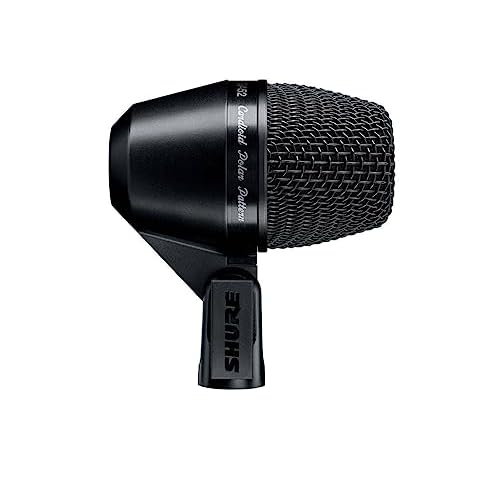SHURE PGA52 - Micrófono dinámico cardioide para bombo con acople giratorio y cable XLR a XLR
