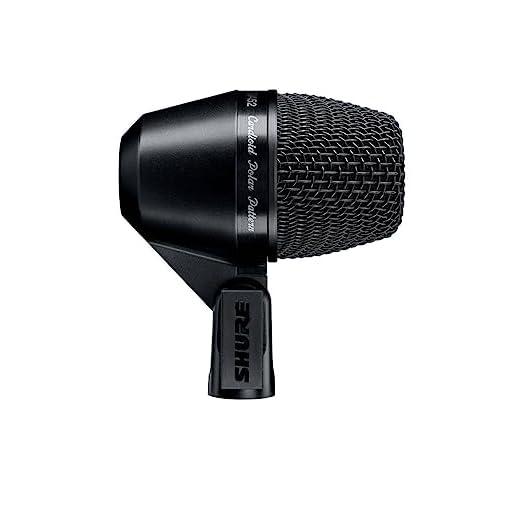 SHURE PGA52 - Micrófono dinámico cardioide para bombo con acople giratorio y cable XLR a XLR