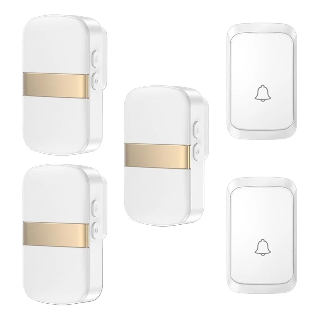 Sonnette sans fil pour maison intelligente avec 60 carillons mélodieux