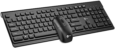 Lecoo Lenovo KW203 Kablosuz Kompakt Win/Mac Uyumlu Sıvı Dökülmesine Dayanıklı Sağ ve Sol Elle Kullanıma Uygun QWERTY Türkçe Dizilim Tam Boyutlu 1600DPI Optik Fare Türkçe Q Klavye Mouse Seti Siyah - Görsel 1