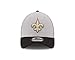 NFL New Orleans Saints 2015 Gray Training Camp 39Thirty Stretch Fit Cap, Medium/Large, Gray