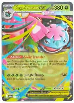 Pokemon - Mega Venusaur ex 013 - Mega Evolution Black Star Promo - Single Card Foil