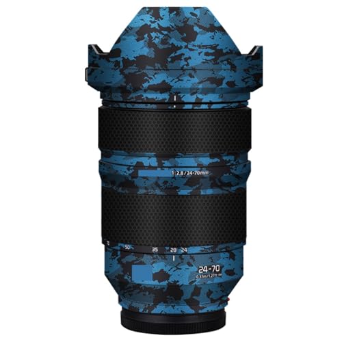 Film de protection anti-rayures haut de gamme bleu nuit pour Panasonic Lumix S 24-70 mm