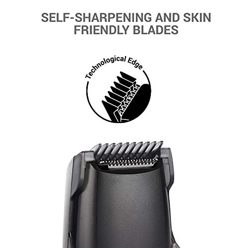 Image of SYSKA HT3052K /02 Corded & Cordless Ultra groom Pro Styling Kit Runtime: 50 Min Trimmer for Men (Silver Black)
