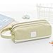 Produktbild for Office&School Lwq doppelte Reißverschluss-große Bleistift-Kasten Kawaii Schule Pencilcase Big Pen Box-Mädchen-Geschenke Nette Papier- und Schreibwaren (Grün) (Farbe : Green)