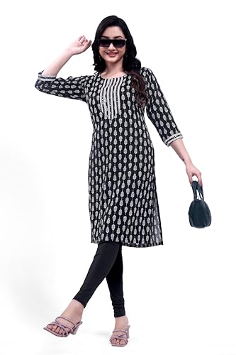 Image of Cotton Printed Short Kurti for Women