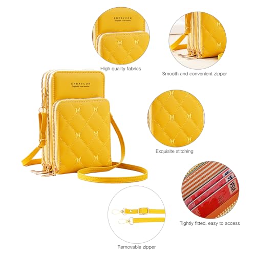 Image of Small Crossbody Bags for Women Trendy Cell Phone Purse Wallet