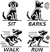 My Realistic Robot Puppy Dog Toy, Robot Dog Realistic, My Reali-stic Rob-ot Puppy for Adults, Nicoo Robo-t Dogs That Acts Like a Real Do-g, Rob-ot D-og Toy, Walking, Barking, Tail Wagging (G)