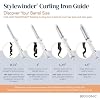 BIO Ionic StyleWinder Professional Rotating Curling Iron - Ceramic Curling Iron, 1 Hour Automatic Shut-Off, 440 F Temperature Control Curling Wand for Healthier, Conditioned Curls