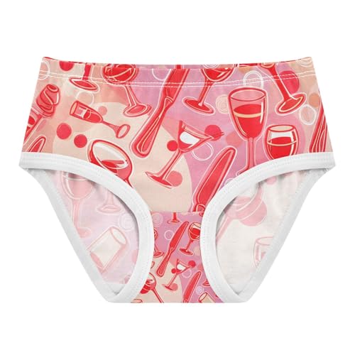 Glassware Red Toddler Girls's Underwear 2T 202c1396
