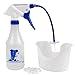 Doctor Easy Elephant Ear Washer Bottle System - Ear Wax Remover with Basin and 20 Extra Disposable Tips