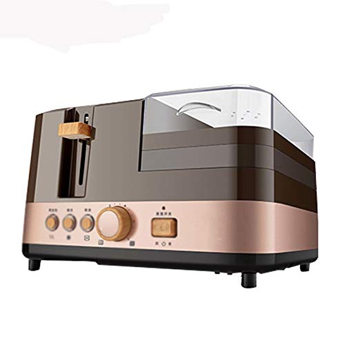 NXYJD 4 in 1 Multifunktions-Elektro-Frühstück-Maschine Toaster Sandwich-Maschine Haushalts Bratpfanne Brot-Hersteller Ei…