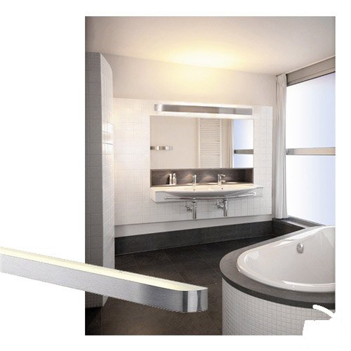 Preisvergleich Produktbild Wandleuchte ARLINA T5 Alu brushed EEK: A - A