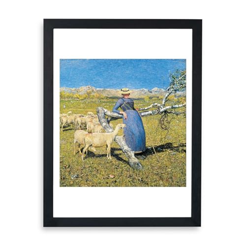 Giovanni Segantini High Noon In The Alps grande affiche encadrée pour salon