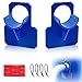 Soporte de Manguera de piscina, 2 Piezas Soporte de la tubería de la Piscina, 26 - 37 mm, accesorios para Piscina(azul)