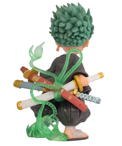 Image of Daiyamondo Premium Anime Action Figure- Unlease The Power of Highly Detailed Collectible with Dynamic Pose (Small Angry Zoro)