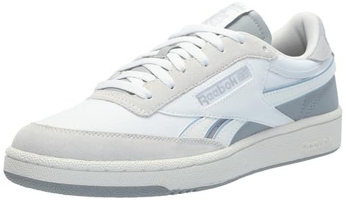 Reebok Unisex Club C Revenge Sneaker, Boulder Grey/Grey 1/Chalk, 10 Women/8.5 Men