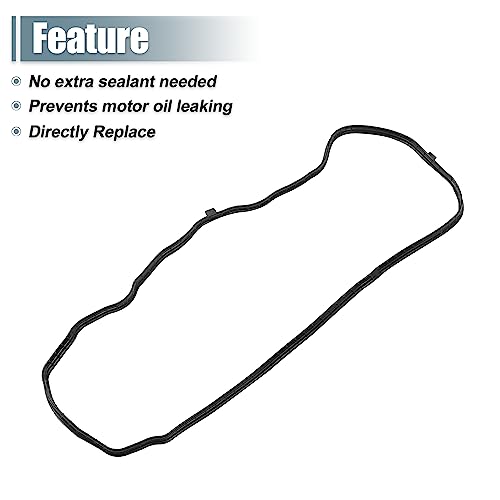Image of X AUTOHAUX Valve Cover Gasket NO.12341-RB0-003 for Honda CRZ 2009-2014 for Honda Fit 2009-2014