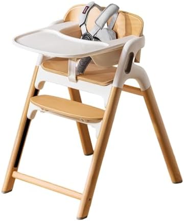 Momcozy DinerPal Trona Evolutiva Bebe de Madera Narural para Niño...