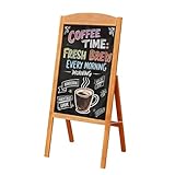 Susire 立て看板 ブラックボード ウェルカムボード 黒板 a型看板 置き看板 スタンドボード マグネット対応 屋外