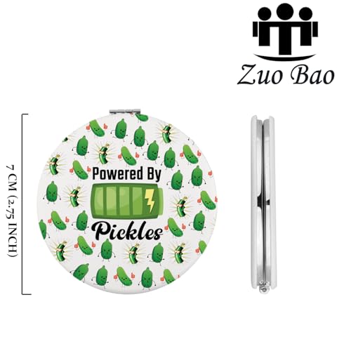 Espejo de Maquillaje Redondo Zuo Bao 2.75 in miniatura 2