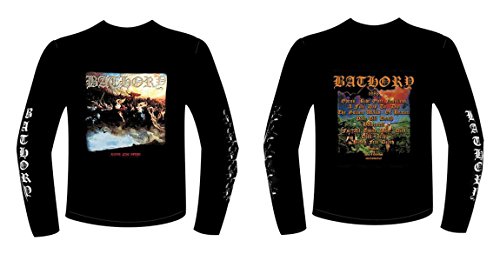 T-shirt Bathory homme noir XL : le t-shirt en coton pour les passionnés de metal