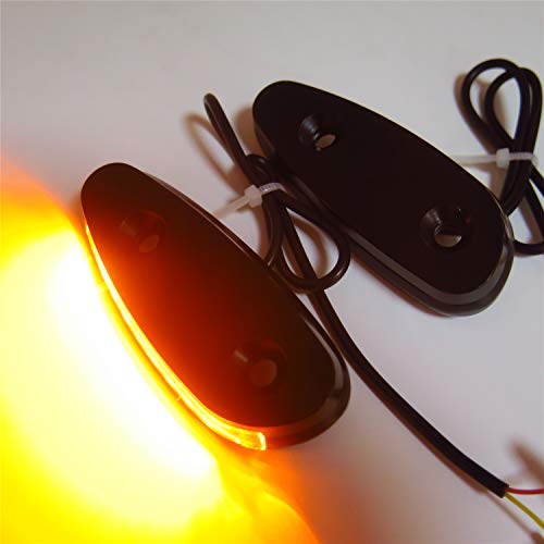 HTTMT- LED Signal Mirror Block Off Base Plate Compatible with Suzuk Gsxr 600 750 2001-2005 Black [P/N: MT222-009A-NOLOGO]