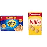 Honey Maid Graham Crackers and Nilla Wafers Cookies Variety Pack, Baking Ingredients, 2 Boxes