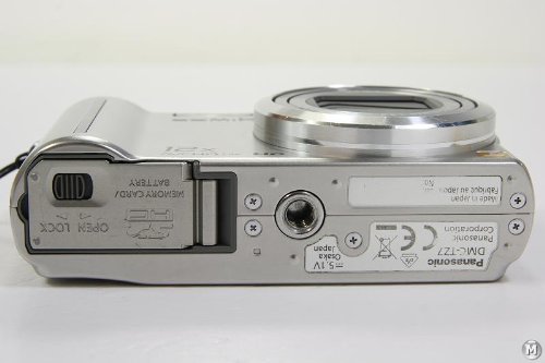 Panasonic DMC-TZ7EG-S Digitalkamera (10 Megapixel, 12-fach opt. Zoom, 7,6 cm Display, Bildstabilisator) silber