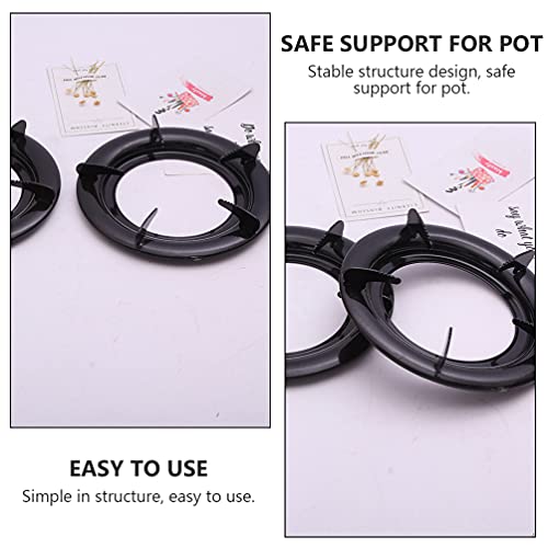 DOITOOL Anel Wok para fogão a gás, cinco garras Wok Rack Burner Grate Peças de reposição para fogão