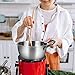 ABOOFAN Mixing Bowl with Handle Stainless Steel Ramen Pot for Home Cooking for Salad Instant Noodles and More Suitable for All Stove