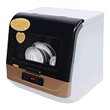 Countertop Dishwasher Portable 12-20 Place Settings, 3 Wash Modes with 360° Spray for Kitchen, Compact Mini Dishwasher No Installation Needed for Dishes Vegetables and Fruits