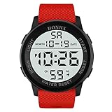 Wasserdicht: Die Uhr Uhr zur täglichen Anwendung geeignet, Handwäsche, regnerischen Tag, schwitzen, nicht geeignet für Tauchen, Schwimmen, zu viel Wasser Kontakt wird kürzer beobachten Leben.