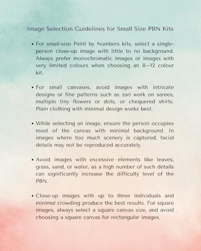 Image of TULIP N TURTLE Custom DIY Paint by Numbers Kit for Adults & Beginners | Turn Your Photo into Canvas Art | Relaxing Hobby & Unique Home Decor | Complete Set with Canvas roll, Brushes, Paints & Guide