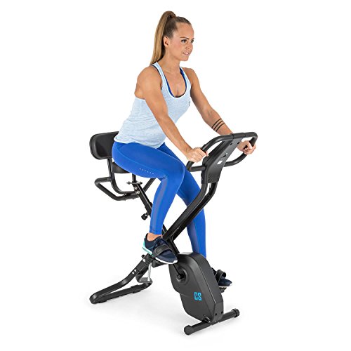 Capital Sports Azura X1 X-Bike - Ergometer, Hartslagmeter, 8 Niveaus Weerstand, 7 Niveaus Verstelbaar, Rugleuning, max. 120 kg, wit of zwart - Afbeelding 6