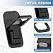 2 Pcs Keyboard Lifter for Desk,Portable Anti-Slip Keyboard,Adjustable Laptop Feet,RiserInvisible Computer Keyboard Stand,Laptop Kickstand Feet Adhesive(2.36x1.18x0.32inch)