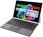 Arteck Microsoft Surface Keyboard Type Cover, Ultra-Slim Portable Bluetooth Wireless Keyboard with Touchpad, Built-in Rechargeable Battery for Surface Pro 10, Pro 9