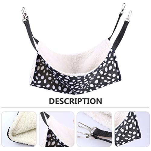 Balacoo 27 x 27 cm rede de pendurar de gatinho com dois lados respirável cachorro quente rede padrão