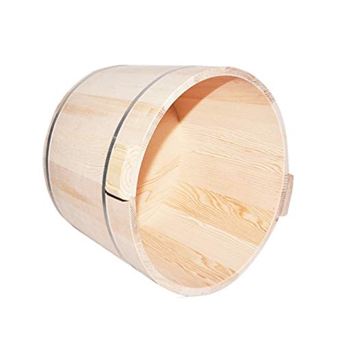 Cubo de madera para spa de pies para uso doméstico miniatura 2