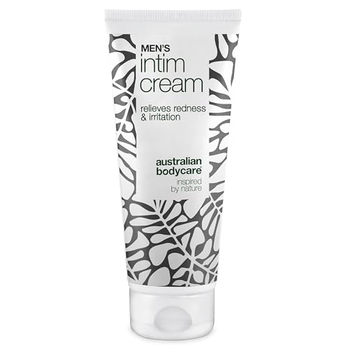 Intimcreme für Männer Lindert Juckreiz Reibung und Feuchtigkeit Enthält Sheabutter Bienenwachs und Zink für Trockene und Geschützte Haut