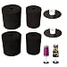 4 Pack Cup Turner Foam for DIY Tumbler Machine 20-30oz Tumbler Foam Epoxy, Fits on a 1" PVC Wand